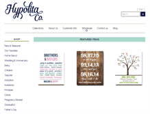 Tablet Screenshot of hypolita.com